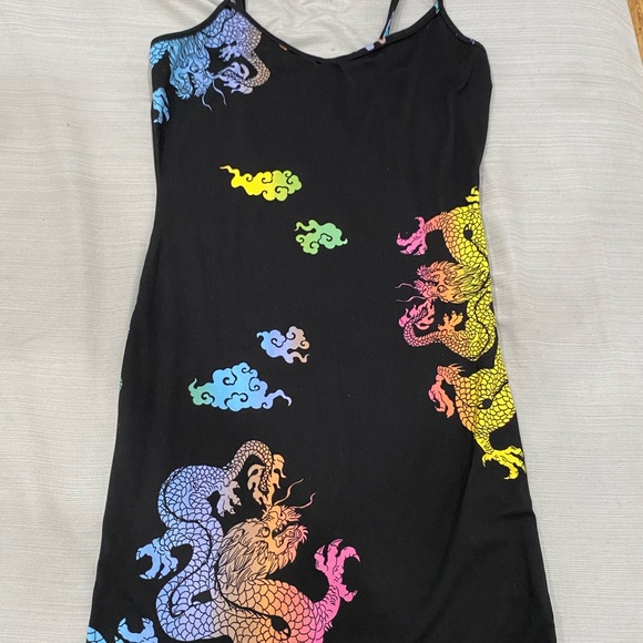 Black Mini Dress - Picture 2 of 3